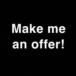 Make me an offer! Lots of items I’d like to sell so I can list new items!!